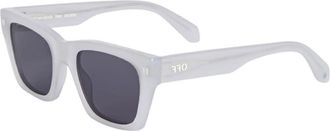 Off-white Unisex Black Square Sunglasses OERI13XVALDEZ 0907