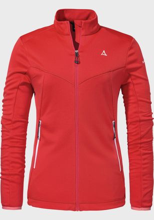 Sch&ouml;ffel Fleecejacke SCH&Ouml;FFEL Fleece Jacket Svardalen L, Damen, Gr. 38, rot (2003, rot), Oberstoff : 100% Polyester, regular fit, hoch geschlossener Ausschnitt