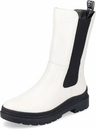 Remonte D0C75-80 Chelsea Boot - Dames - Schoenen - Wit - Maat: 38 EU Leer