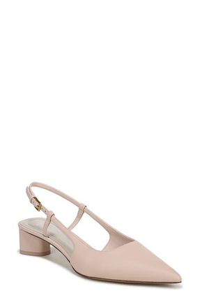 Franco Sarto Amelie Slingback Pointed Toe Pump in Soft Blush at Nordstrom, Size 9.5