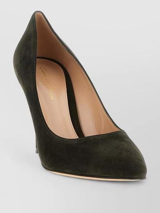 Gianvito Rossi gianvito pointed toe suede stiletto pumps