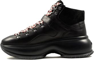 Hogan Womens Maxi I Active Ankles Boots In Black