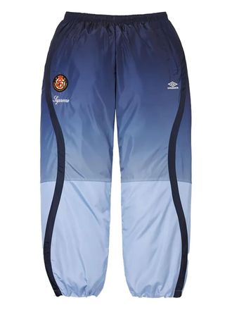 SUPREME x Umbro Pantaloni sportivi con effetto sfumato - Blu
