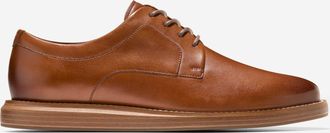 Cole Haan Mens Grand Neoclassic Plain Toe Oxford Shoes - Brown Size 10.5