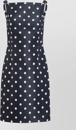 Patou sleeveless knee-length dress