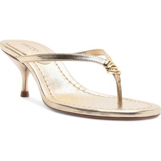 Arezzo Lia Sandal in Platino at Nordstrom, Size 5.5