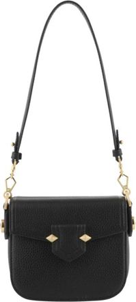 Pourchet Petit trotteur - Dames - Schoudertassen - Zwart - ONE Size - Leer - Tassen