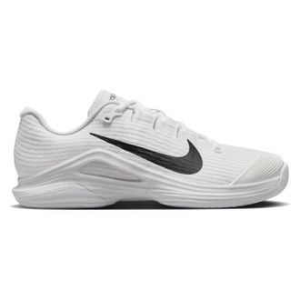 Nike Womens Zoom Vapor 12 Hard Court Tennis Shoes In White / Black / Summit White