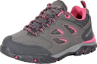 Regatta Kids Holcombe Low Rise Walking Trainers - Grey - 11K UK