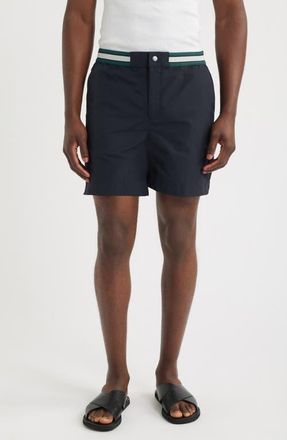 CH&Eacute; Studios Sunseeker Swim Shorts in Black- 01 at Nordstrom, Size Xx-Large