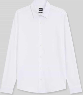 HUGO BOSS Slim Fit Businesshemd mit Kentkragen Modell ROAN in Weiss, Gr&ouml;&szlig;e XXXL