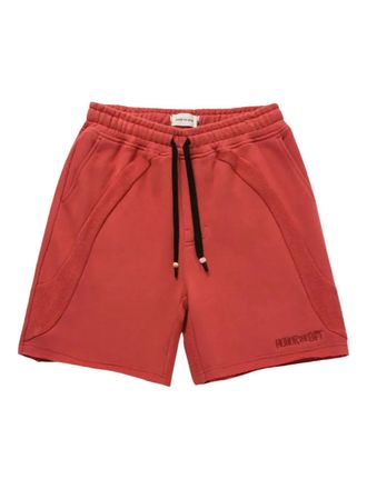 Honor The Gift drawstring-fastening track shorts - Rosso