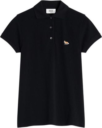 Maison Kitsun&eacute; Fox Patch Polo Shirt