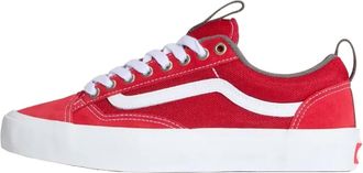Vans Mens Skate Old Skool 36+ Shoes In Red / White