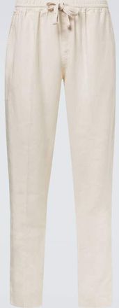 Fedeli Bonifacio linen tapered pants