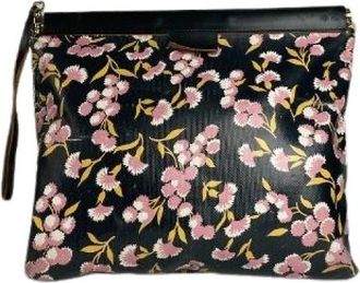 Marni Pre-owned Leather Clutch - Dames - Vintage Clutch - Veelkleurig - ONE Size - Leer - Vintage