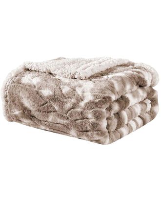 Luxury Home Ultra-Soft Alaska Sherpa Throw Blanket