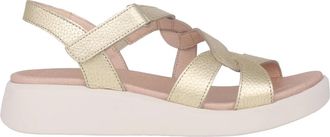 Wonders Gouden Cordelia Damessandaal - Dames - Sandalen - Geel - 37 EU - Leer - Schoenen