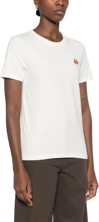 Maison Kitsun&eacute; Dames, Tops, Beige, Maat: S Katoen