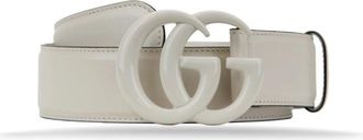 Gucci Riemen - Heren - Riemen - Wit - 60 CM - Leer - Accessoires