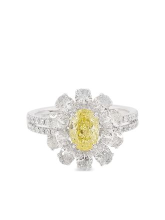 HYT Jewelry Ring met diamant - Zilver