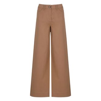 Marella Mujer, Pantalones, Marr&oacute;n, Talla: M