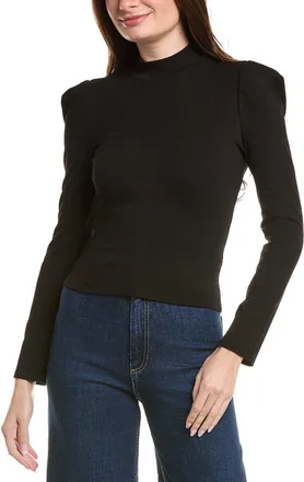 English Factory Turtleneck Rib Top