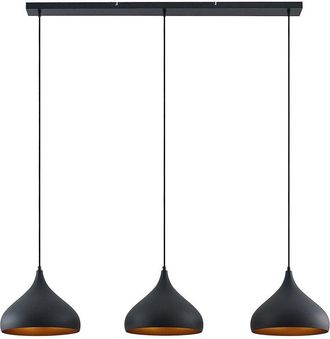 Lindby L&aacute;mpara Colgante elamira En Blanco De Metal - Lindby