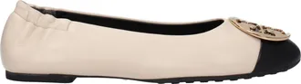 Tory Burch Tory Burch Ballerine Donna Pelle Beige/Nero