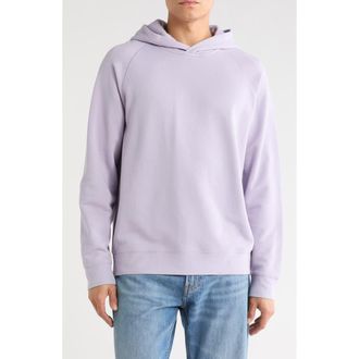 Vince Cotton French Terry Hoodie in Pale Lavendar at Nordstrom Rack, Size X-Large