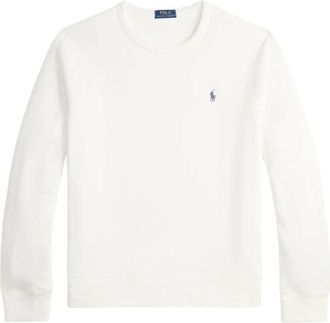 Ralph Lauren Crew Neck Sweatshirt - Heren - Sweatshirts - Wit - M - Hoodies & sweatvesten