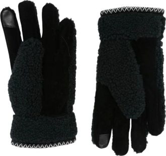 UGG Braid Glove - Heren - Accessoires - Zwart - Maat: L Leer