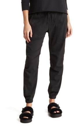 James Perse Soft Drape Utility Pants in Black at Nordstrom, Size 0
