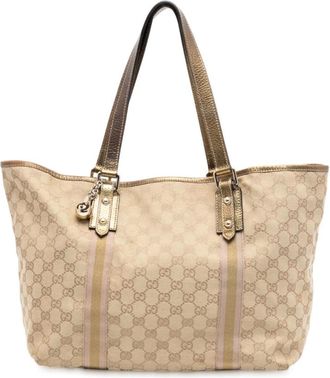Gucci Pre-owned Tote Bags, female, Brown, Size: ONE SIZE Pre-owned Tote Bag