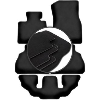 OEM Alfombrillas Premium Para Bmw X7 G07 7 Plazas (2019-2022)