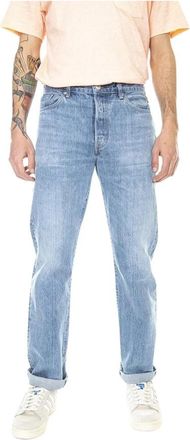 Edwin Loose Straight Jeans - Heren - Regular Fit Jeans - Blauw - W38 L32 - Katoen - Jeans