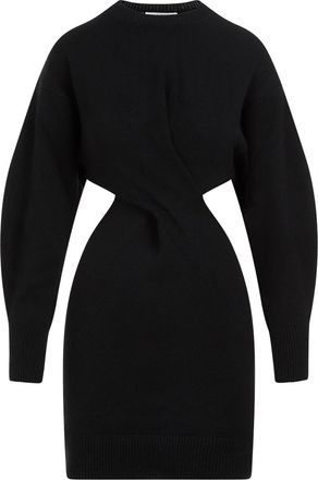 Alexander McQueen Wool Mini Dress