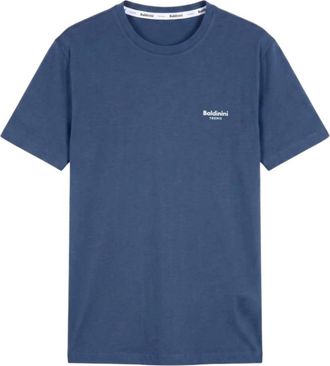Baldinini T-shirt a maniche corte di tendenza - - Tops - Uomo - Blu - 2XL