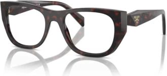 Prada Vista Stijlvol Model Zonnebril - Dames - Brillen - Zwart - 52 MM - Accessoires