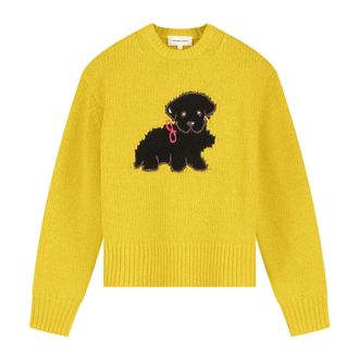 Fabienne Chapot Jersey de Perro - Knitwear - Mujer - Amarillo - L