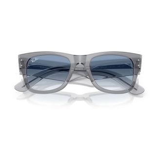 Ray-Ban Mega Wayfarer Rb 0840S - unisex - Zonnebrillen - Grijs - 51 MM - Accessoires