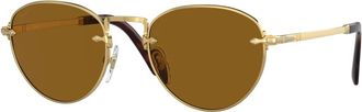 Persol Po 2491S Zonnebril - unisex - Zonnebrillen - Geel - 51 MM - Accessoires