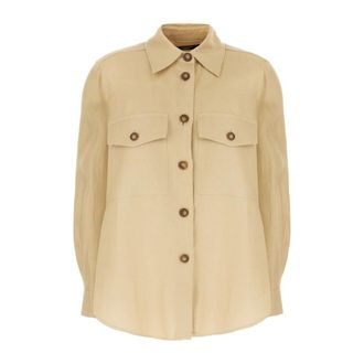 Max Mara Wkipomposa Workwear Jacket - female - Weekend Max Mara - Shirts - Beige - 3XS - Blouses & Shirts
