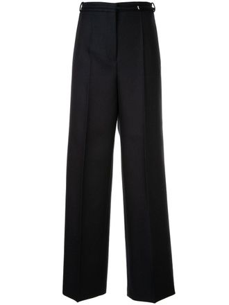 Jil Sander Pantaloni con cavallo basso - Blu
