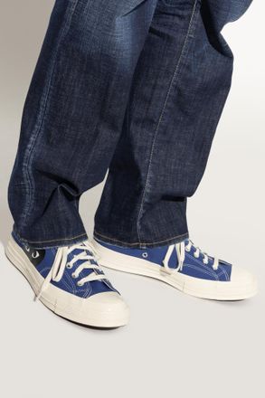 Comme Des Gar&ccedil;ons Comme Des Gar&ccedil;ons Play Comme Des Gar&ccedil;ons Play X CONVERSE, Mens, Navy Blue