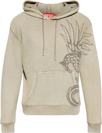 Diesel Uomo, Felpe, Verde, 3Xl, new