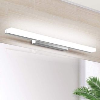 OEM L&aacute;mpara De Espejo Led De 40 Cm, 9 W, 6000 K, Para Ba&ntilde;o, Ip44, Moderna Luz Blanca Neutra -crezuo