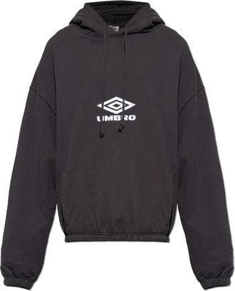 Umbro De Hoodie - Heren - Hoodies - Zwart - XL - Katoen - Hoodies & sweatvesten
