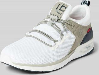 Bugatti Sneaker mit Label-Badge Modell Numbis in Weiss, Größe 41