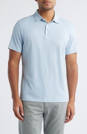 Robert Barakett Northpark Cotton Blend Polo in Light Blue at Nordstrom Rack, Size Xx-Large